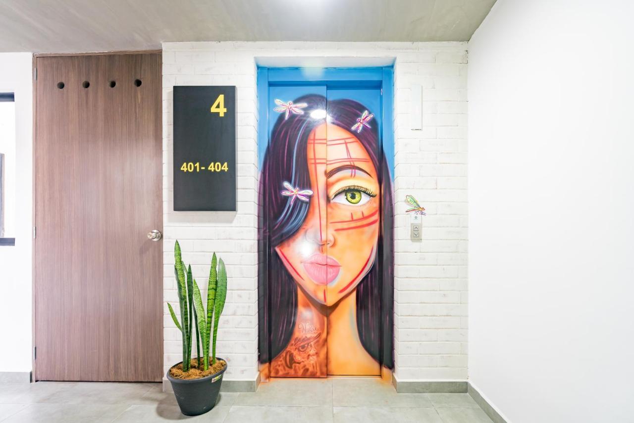 Loft 32 Medellin Living Aparthotel Ngoại thất bức ảnh